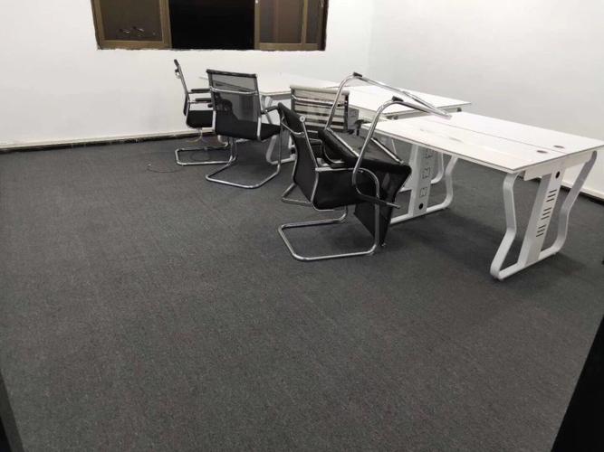 灰色办公室地毯满铺工程工厂公司写字楼会议室地毯家用展客厅卧室